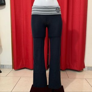 Abercrombie XSmall Foldover Navy Yoga Pants